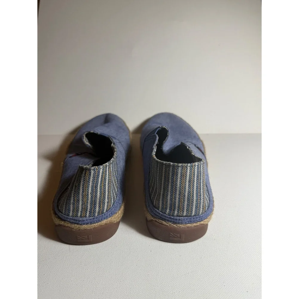 Ben Sherman Prill Heel Slip BNMS19001 Mens Blue Canvas Lifestyle Sneakers Sz 10